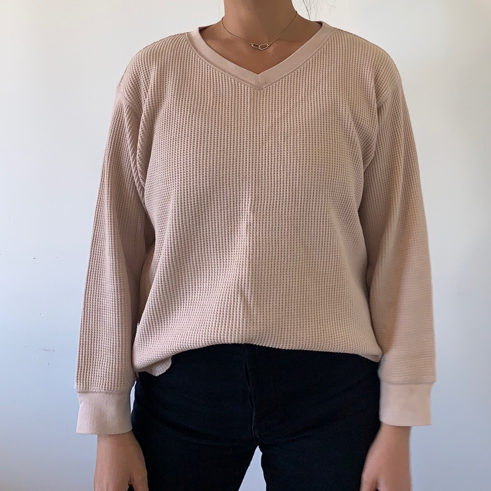 Uniqlo // light pink sweater